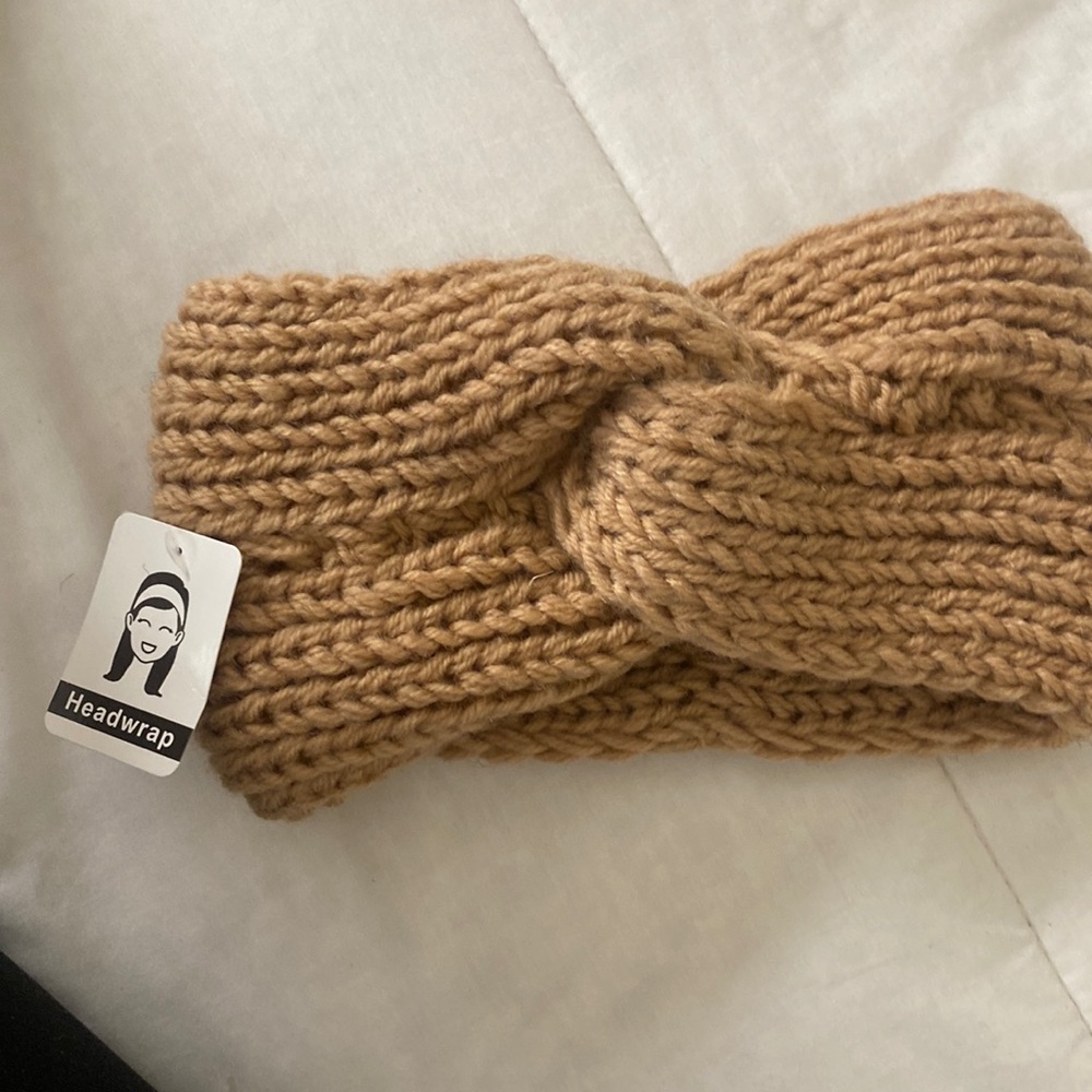 Boho Tan head wrap